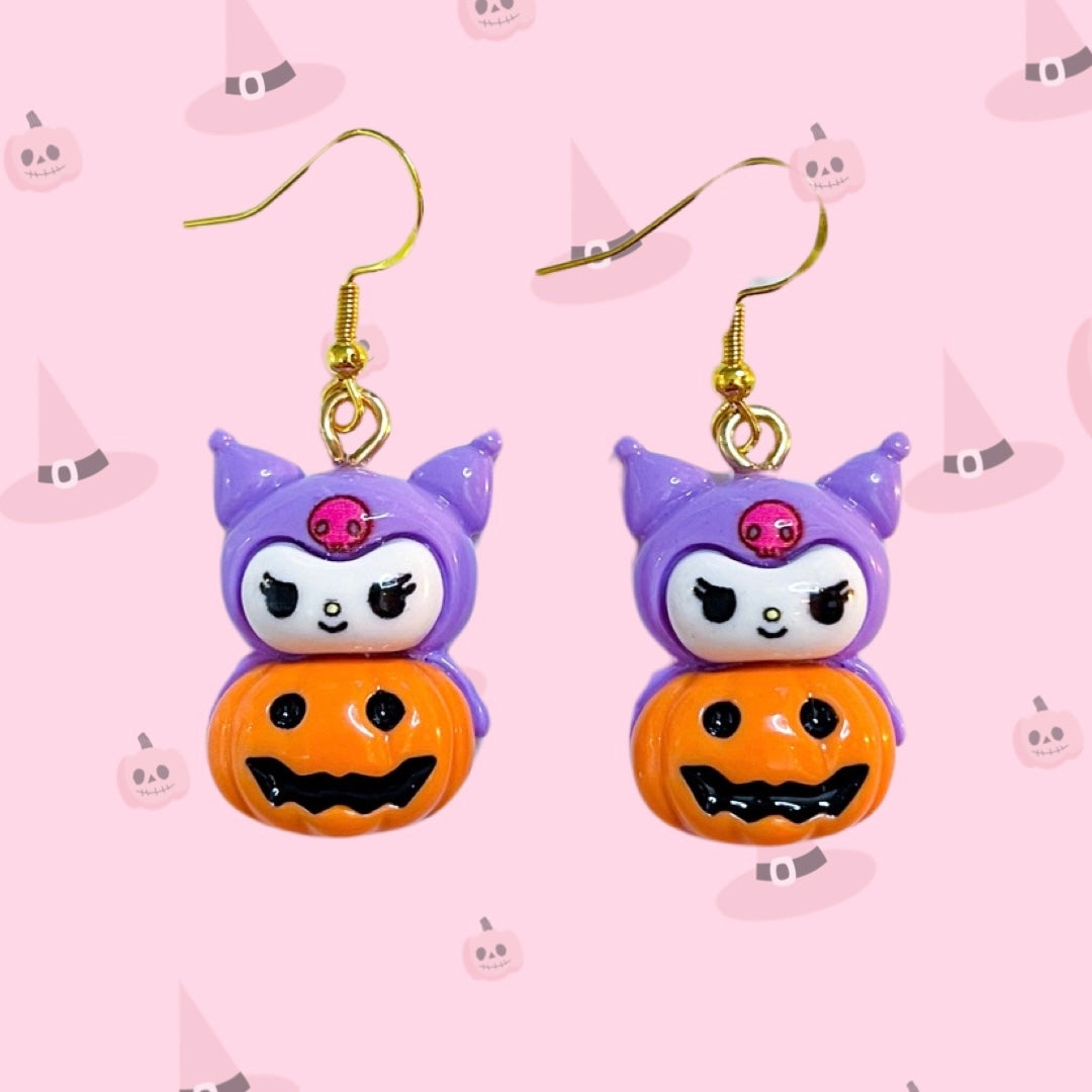 pumpkin patch earrings