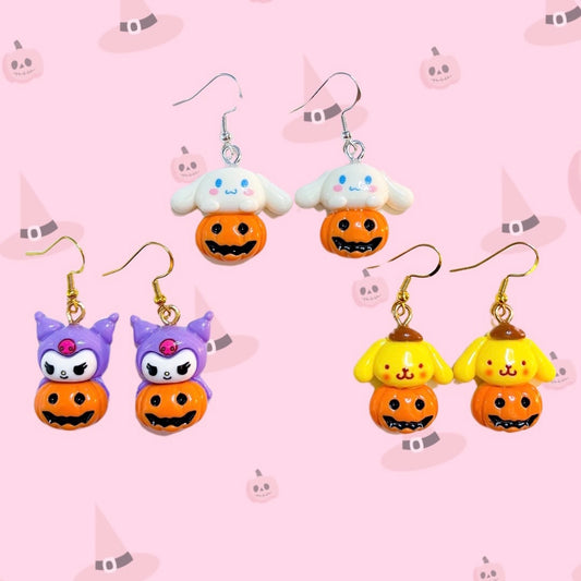 pumpkin patch earrings