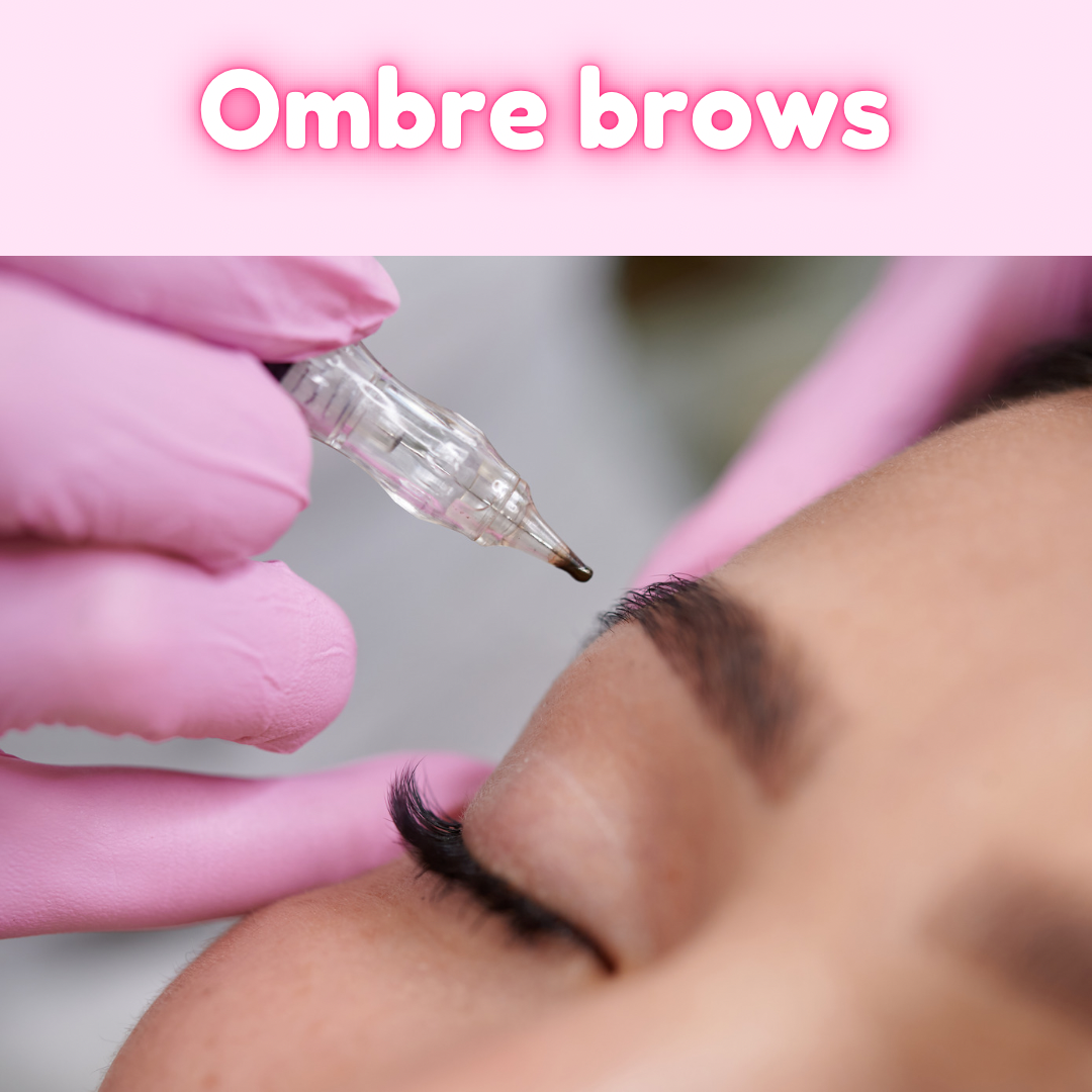 Ombre eyebrows first session